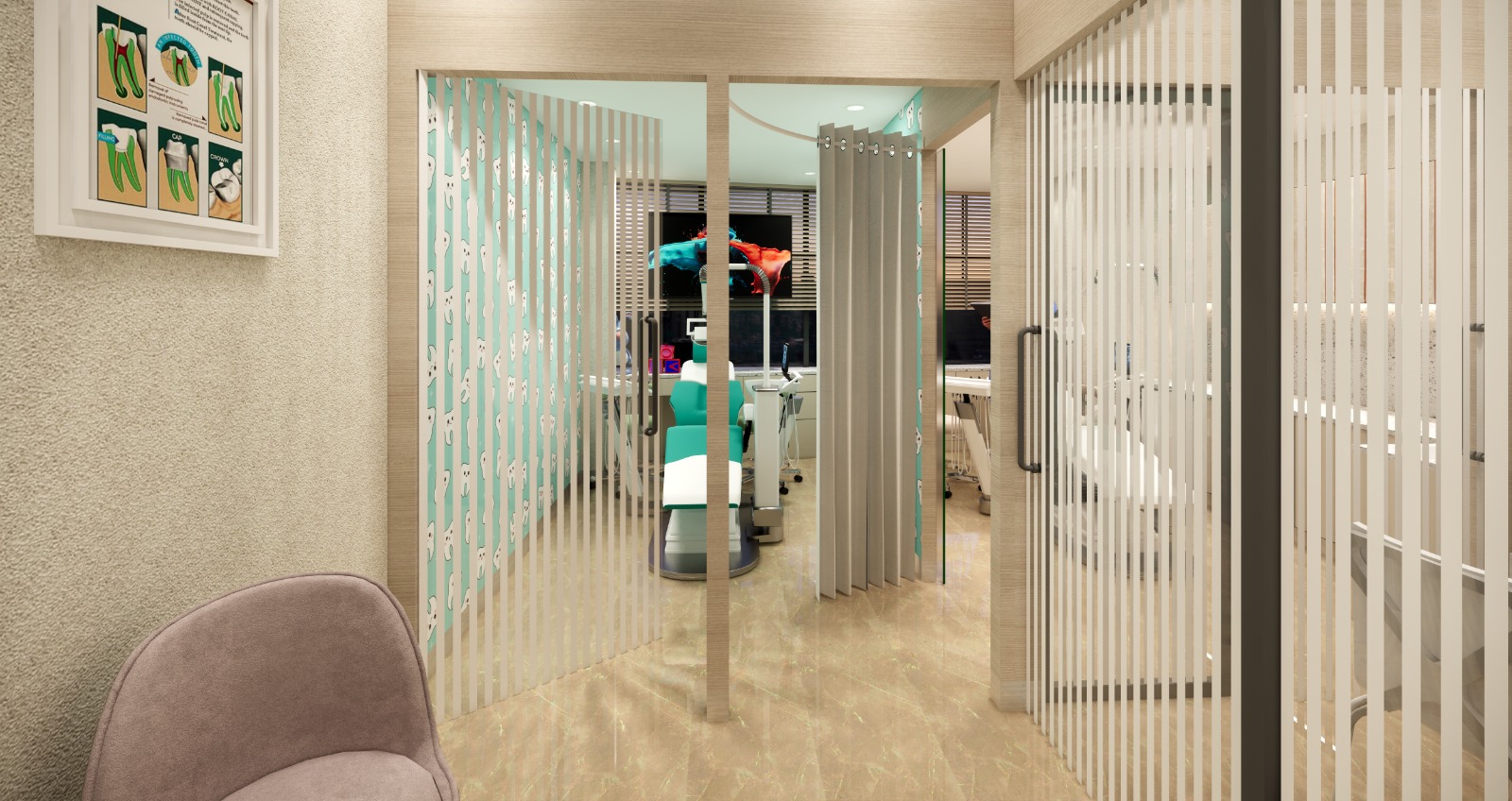 010 passage towards treatment area