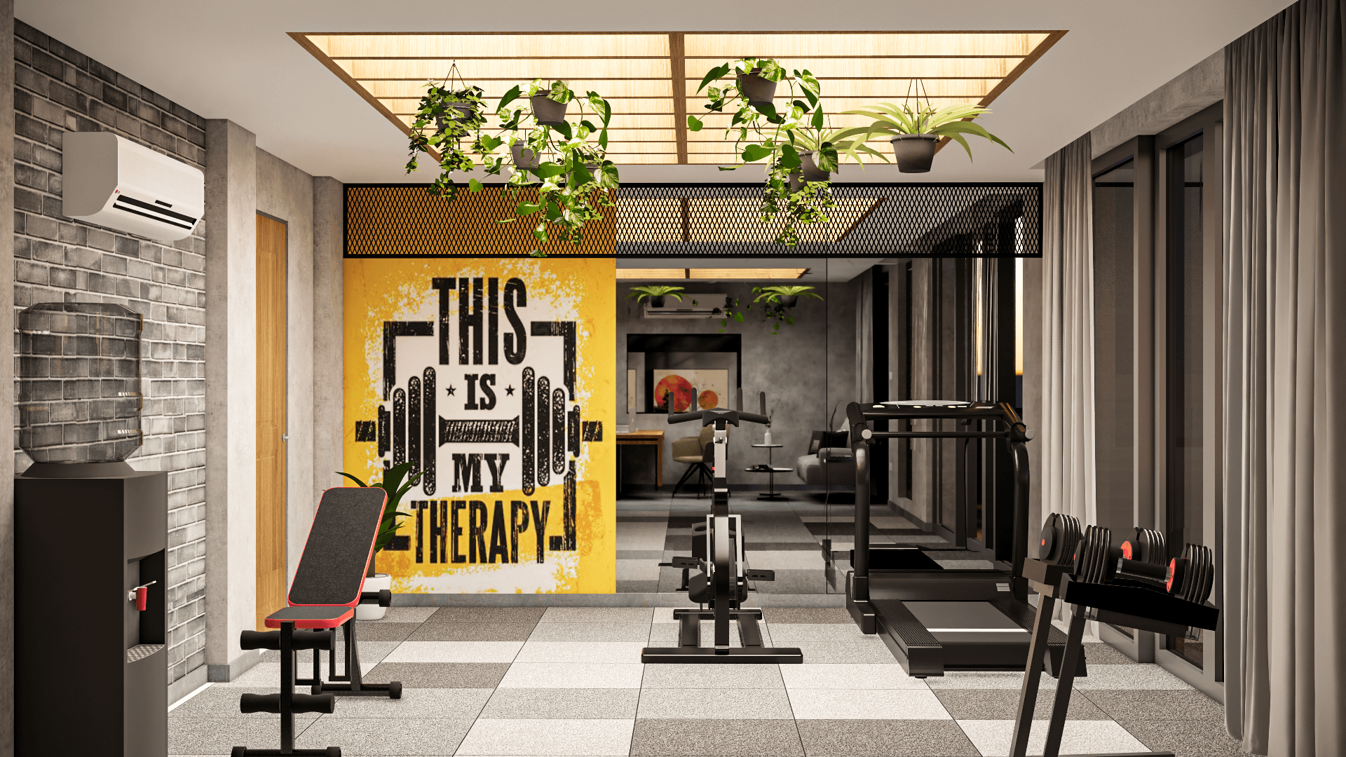 gym area